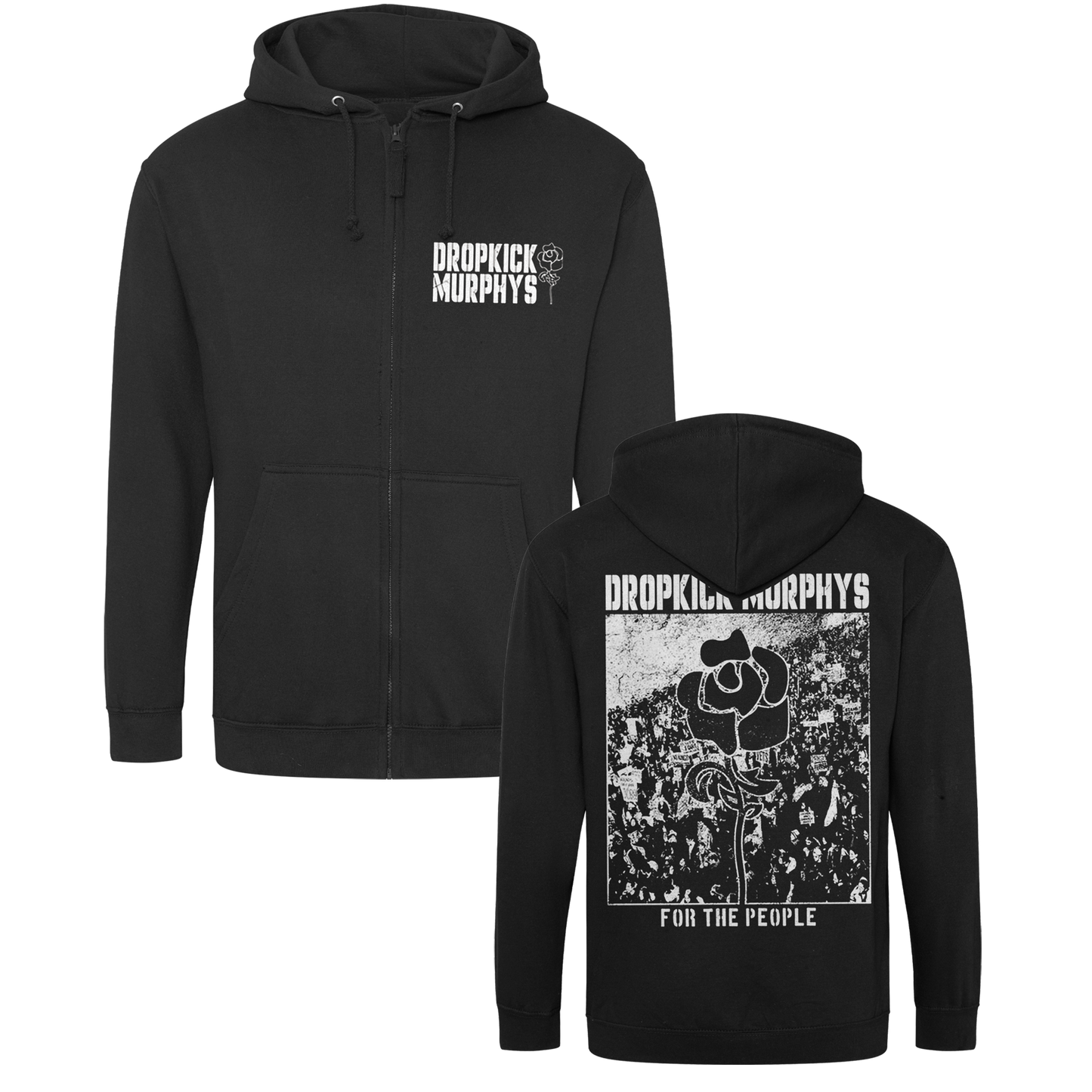Dropkick Murphys (For The People) Zip-Hood