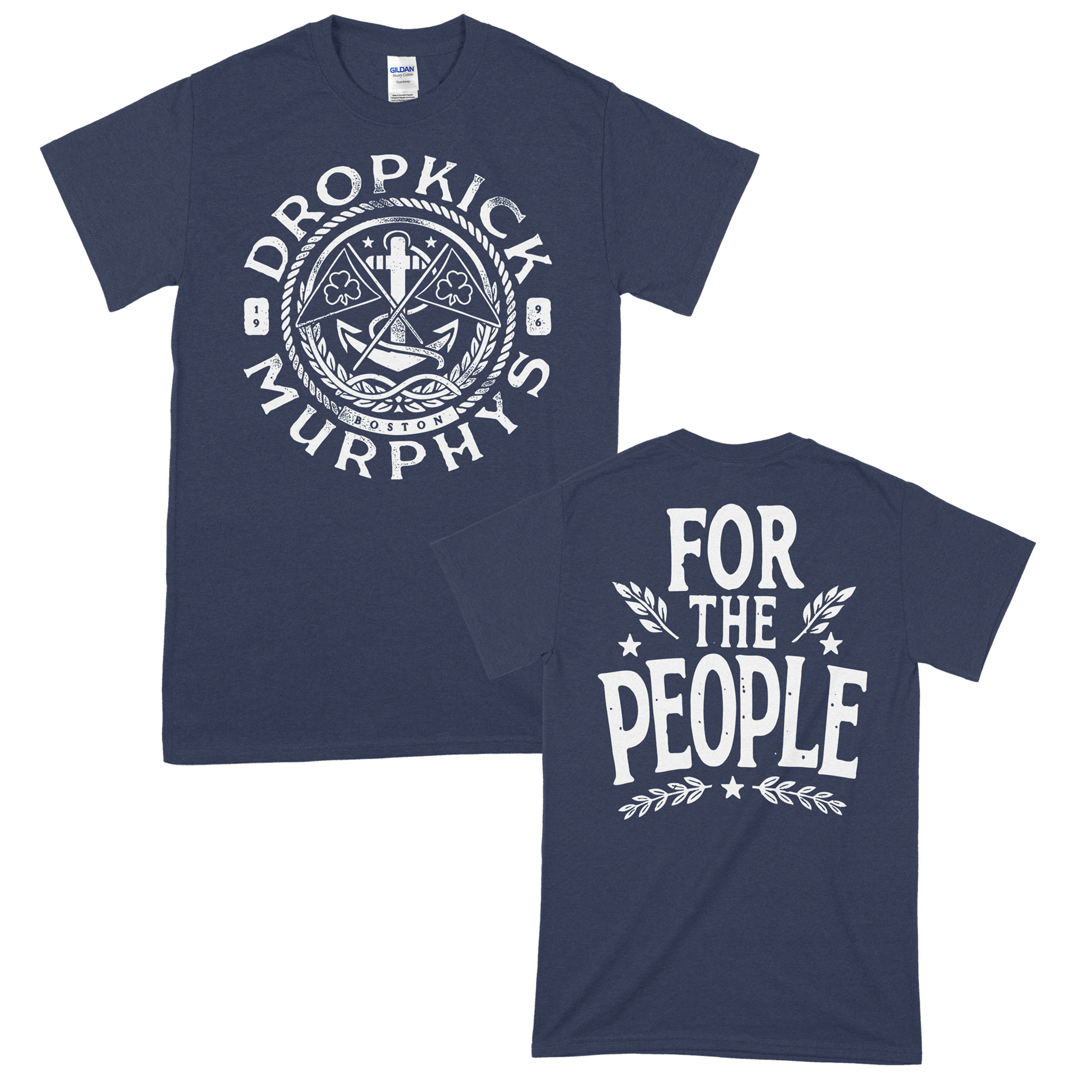 Dropkick Murphys (Celtic Nautical Blue) T-Shirt – Dropkick Murphys