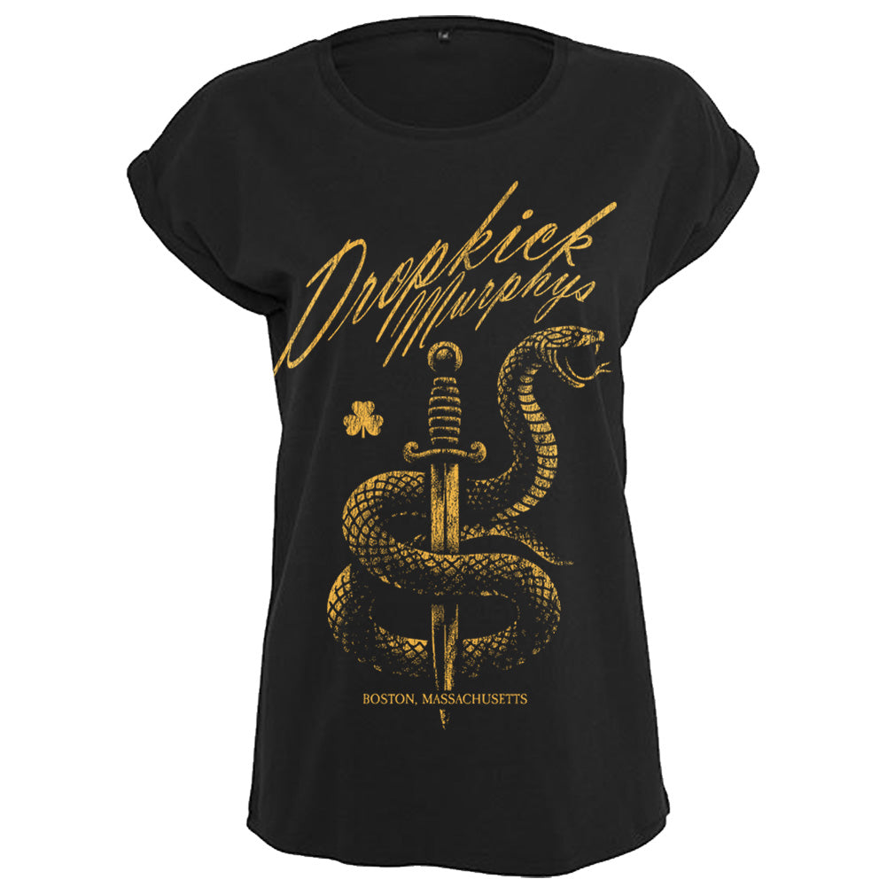 Dropkick Murphys (Serpent & Dagger) Fitted Girl T-Shirt