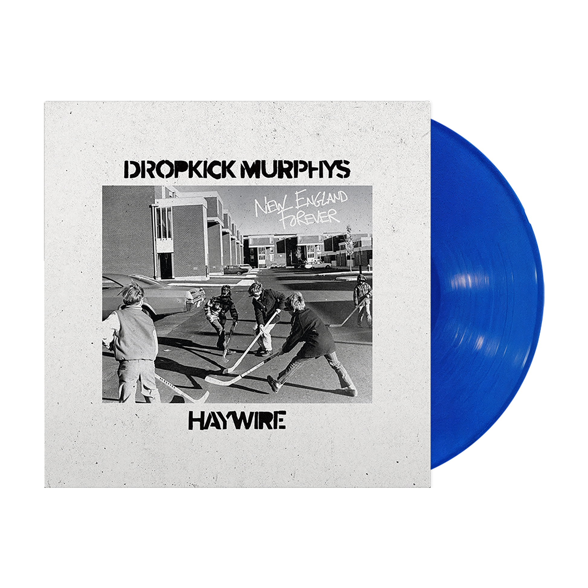 Dropkick Murphys x Haywire (New England Forever Split) Blue Vinyl