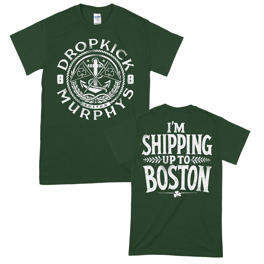 Dropkick Murphys (Nautical Shipping Up To Boston) T-Shirt