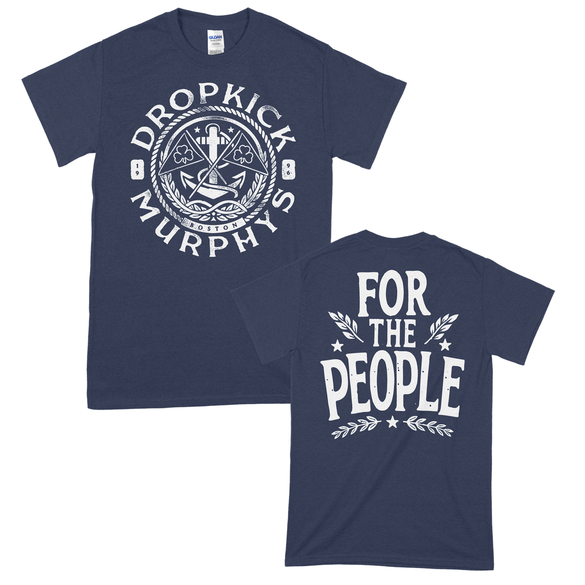 Dropkick Murphys (Celtic Nautical Blue) T-Shirt